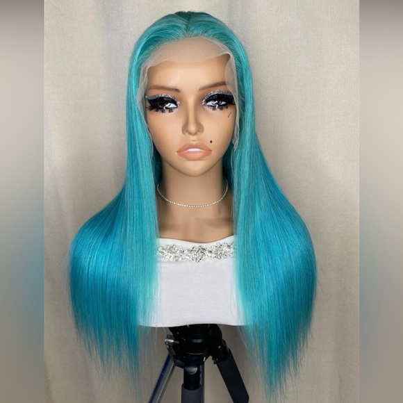 13*4 Lace Front 150% Density Long Straight Human Hair Wig 18’
